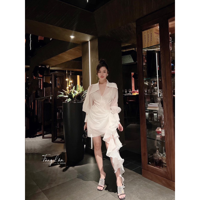 VÁY TÀ BÈO KÈM BRA