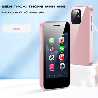 Điện thoại mini soyes xs13 2 sim 2 sóng tặng kèm ốp lưng wifi 4g