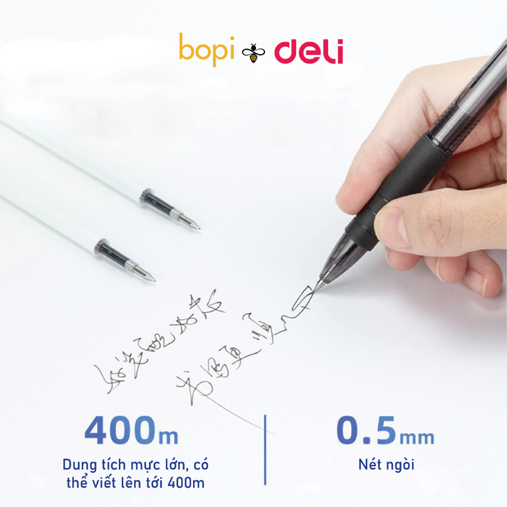 Ngòi bút gel Deli A870  Ngòi 0,5mm Thay bút A507b