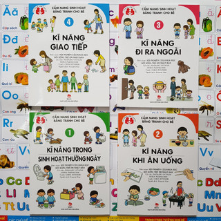 Cẩm nang sinh hoạt bằng tranh cho bé