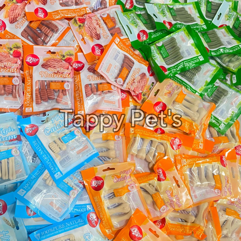 Xương Gặm Orgo Sạch Răng Cho Chó Chống Hôi Miệng - Gói 90g