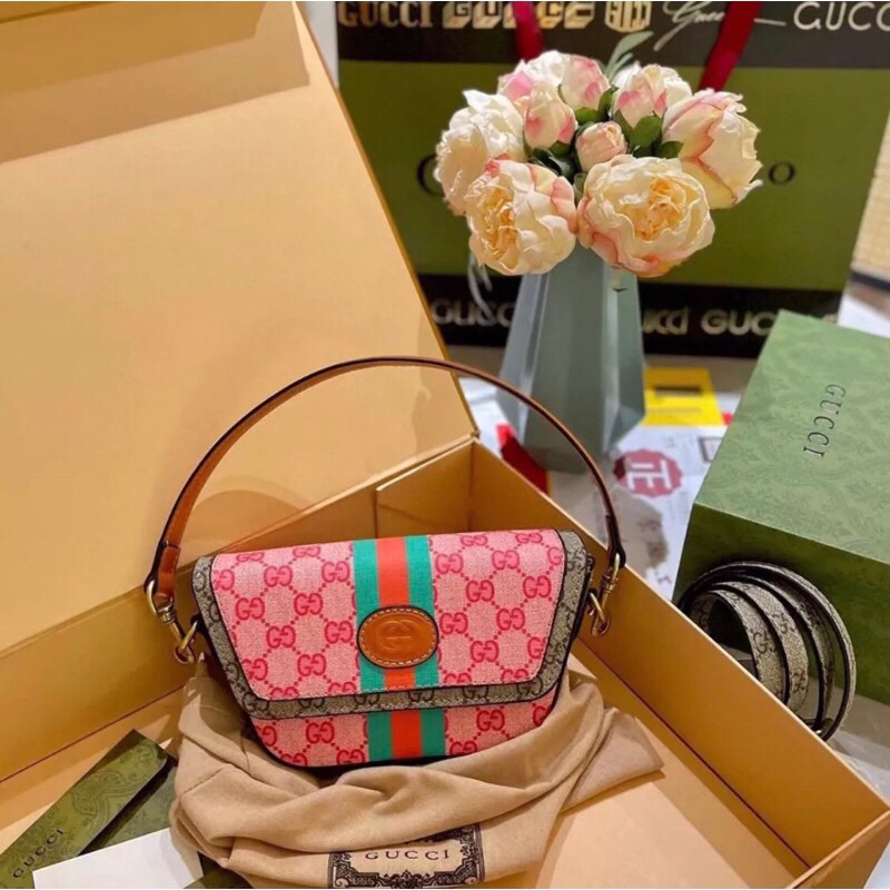 Túi GC kẹp nách kèm dây đeo chéo hàng cao cấp full box