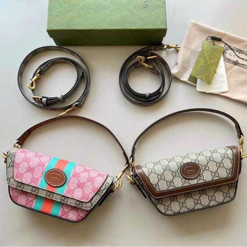 Túi GC kẹp nách kèm dây đeo chéo hàng cao cấp full box