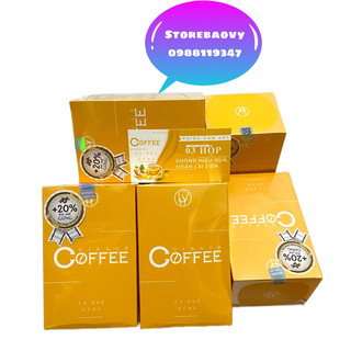 Combo 3 hộp Cà Phê Gừng Giảm Cân Ginger Coffee Chính Hãng