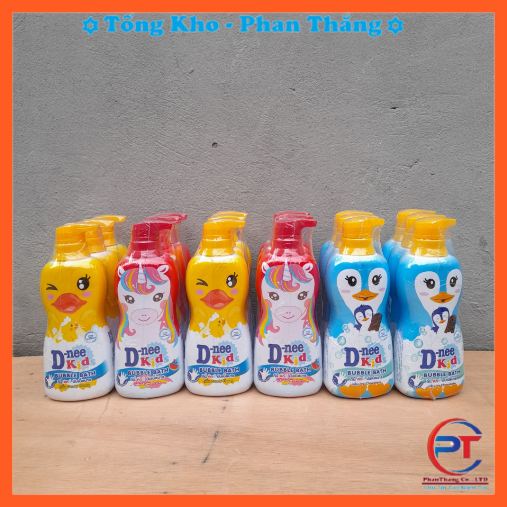 Sữa Tắm Gội Dnee Kids Hình Thú Thái Lan 400ml Tắm Gội Toàn Thân Cho Bé