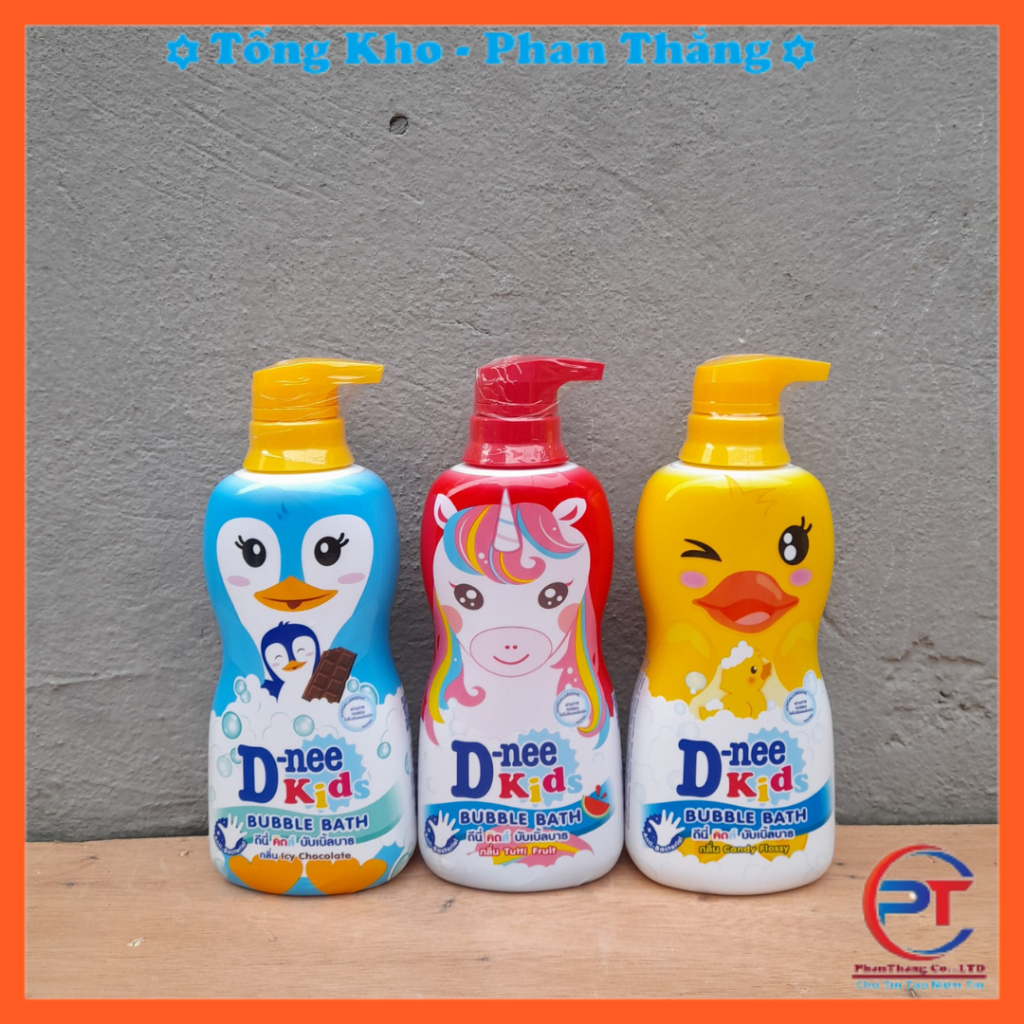 Sữa Tắm Gội Dnee Kids Hình Thú Thái Lan 400ml Tắm Gội Toàn Thân Cho Bé