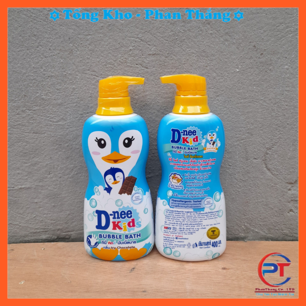 Sữa Tắm Gội Dnee Kids Hình Thú Thái Lan 400ml Tắm Gội Toàn Thân Cho Bé