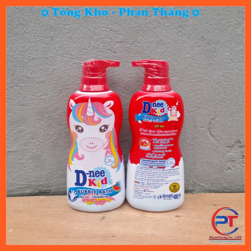 Sữa Tắm Gội Dnee Kids Hình Thú Thái Lan 400ml Tắm Gội Toàn Thân Cho Bé