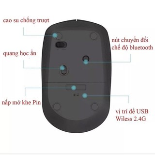 Chuột Rapoo M100 hàng chính hãng