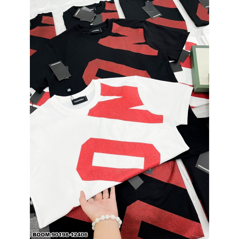 Áo phông nam Đsq, áo phông nam chữ chéo siêu hot