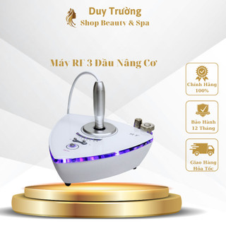 Máy rf machine máy rf 3 đầu nâng cơ mặt xóa nhăn đuôi mắt an toàn hiệu quả rf facial slimming machine