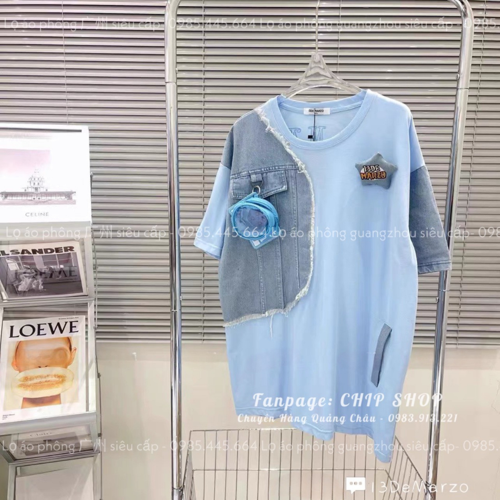 ❗️Áo phông gấu pha  jean𝟏 𝟑 𝐃 𝐞 𝐌 𝐚 𝐫 𝐳 𝐨  Form RỘNG unisex chất cotton ĐẸP❗️