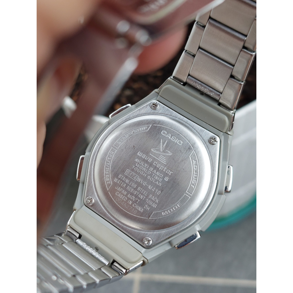 Đồng hồ nam Casio.WVQ-M410 ful 7 kim pin năng lượng ánh sáng hàng Si