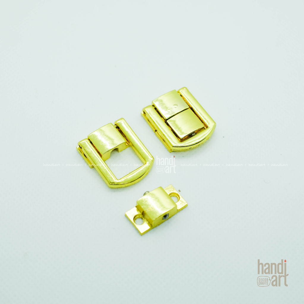 Khóa hộp gỗ cổ điển 2 màu