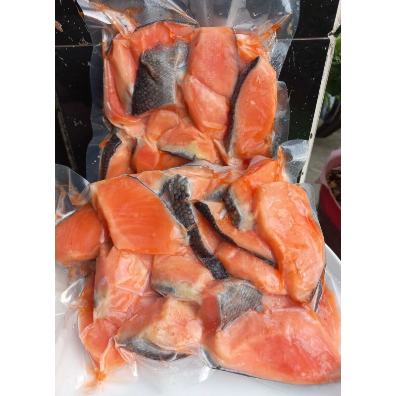 Vụn miếng cá hồi  500gr