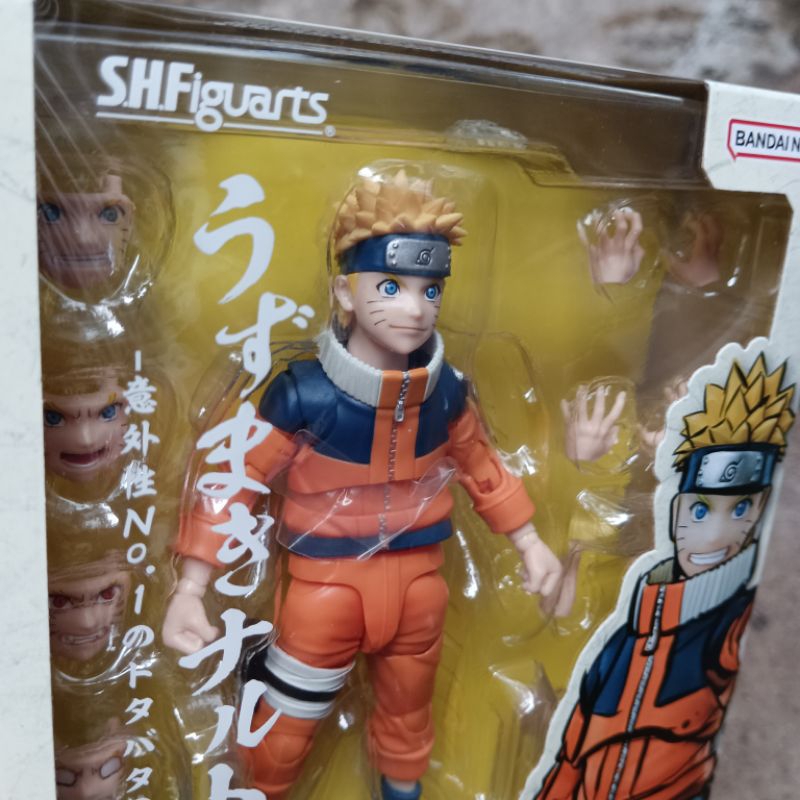 Mô hình Bandai SHF Naruto Uzumaki No.1 Most Unpredictable Ninja  có sẵn