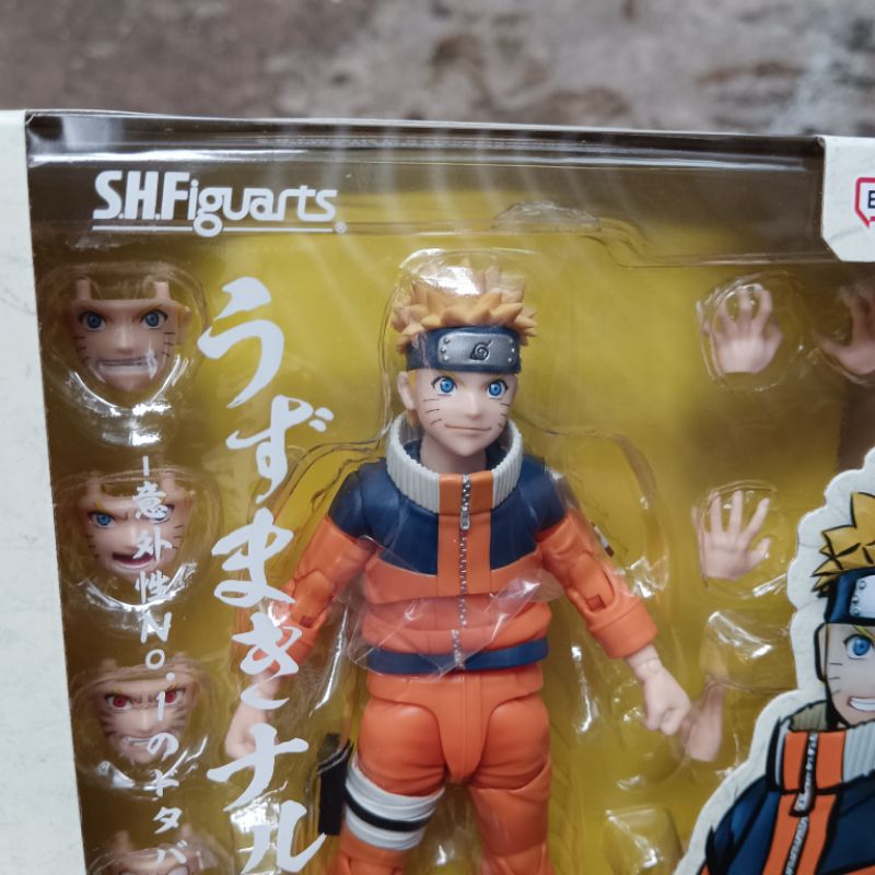 Mô hình Bandai SHF Naruto Uzumaki No.1 Most Unpredictable Ninja  có sẵn