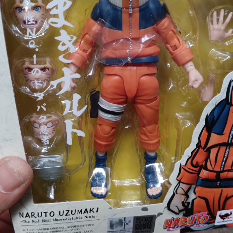 Mô hình Bandai SHF Naruto Uzumaki No.1 Most Unpredictable Ninja  có sẵn