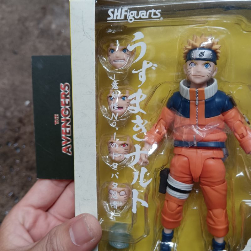 Mô hình Bandai SHF Naruto Uzumaki No.1 Most Unpredictable Ninja  có sẵn