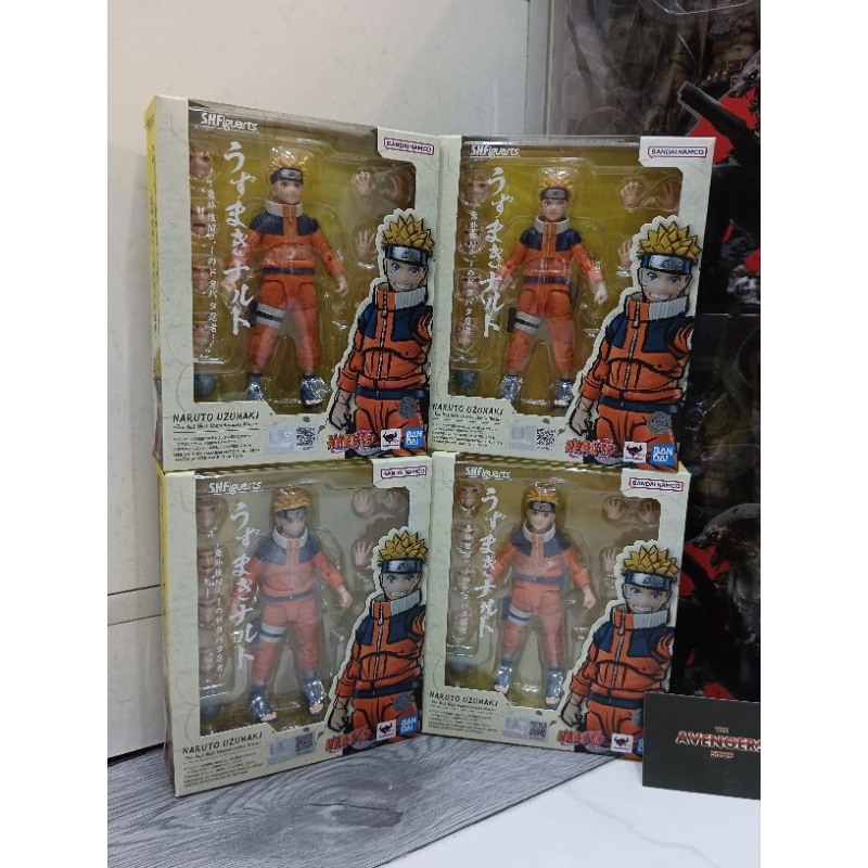Mô hình Bandai SHF Naruto Uzumaki No.1 Most Unpredictable Ninja  có sẵn