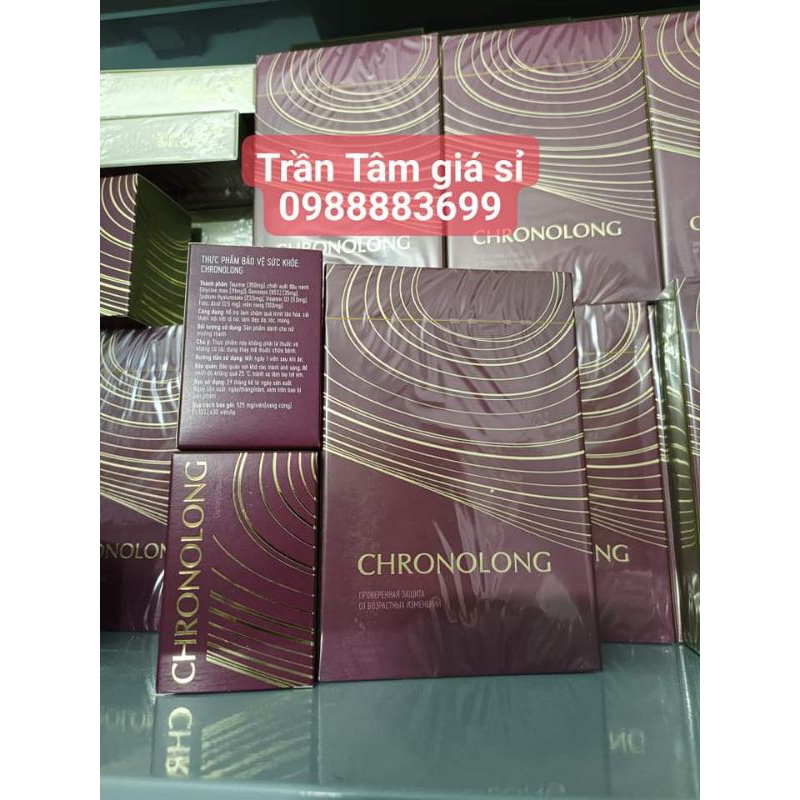 Viên Uống Chronolong Siberian Tăng cường vòng 1 và nội tiết tố nữ, đẹp da và trẻ hóa.