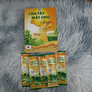 Dr.natural cần tây mật ong collagen hộp 15 gói x 5g. hỗ trợ giảm cân, đẹp da, giải độc cơ thể.