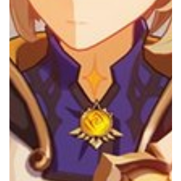 Hình xăm dán Albedo Genshin Impact