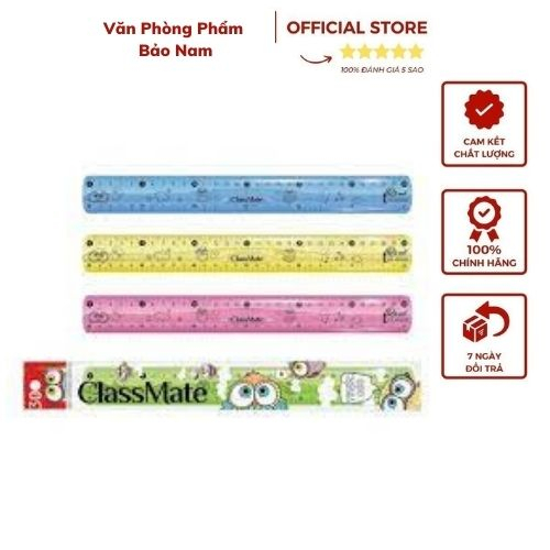 Thước Dẻo Classmate 15cm,20cm,30cm CL-FR300