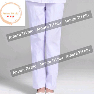 Quần Blu, Blu trắng, dáng đứng-Nam Nữ có túi chuyên dụng dành cho Bác Sĩ, Điều Dưỡng, Y Tá, Dược Sĩ.