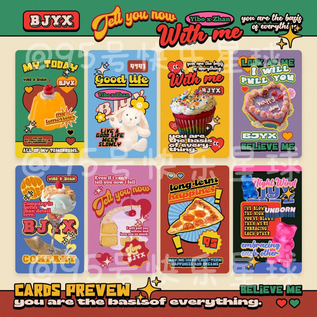 Card bo góc BJYX Bác Quân Nhất Tiêu - Card bo góc Tiêu Chiến, Vương Nhất Bác Trần Tình Lệnh