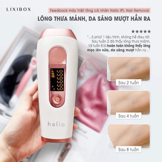 [CHÍNH HÃNG] Máy Triệt Lông Halio IPL