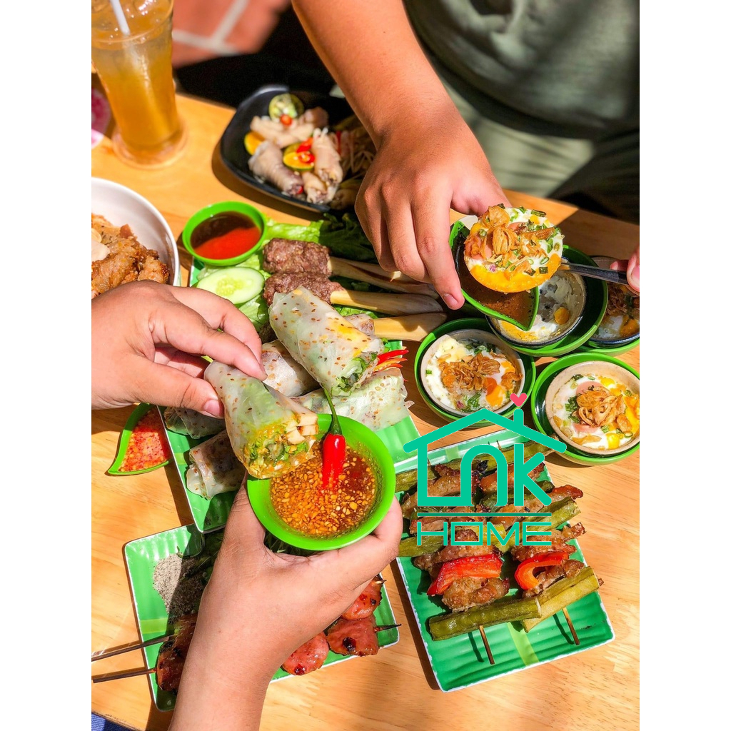 Bánh tráng nhúng siêu mè vàng rang thơm, dẻo - đặc sản Phan Rang
