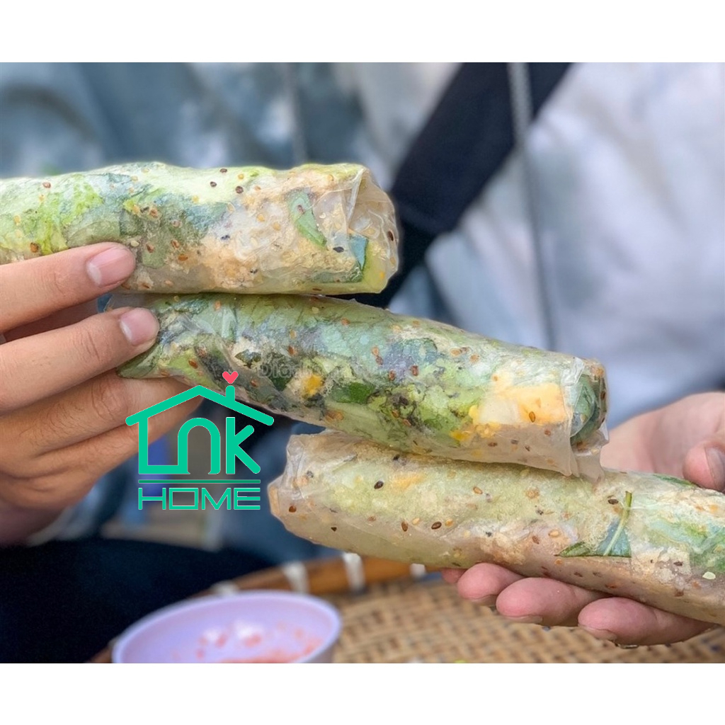 Bánh tráng nhúng siêu mè vàng rang thơm, dẻo - đặc sản Phan Rang