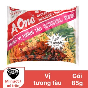 Mì trộn A-One tương tàu gói 85g THÙNG 30 GÓI