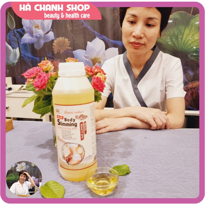 Dầu Massage Giảm Béo Dầu Nóng Tan Mỡ 1000ml OUBIQUAN Slimming Oil Mát Xa Giảm Mỡ Bụng Làm Săn Chắc Và Dưỡng Ẩm Da