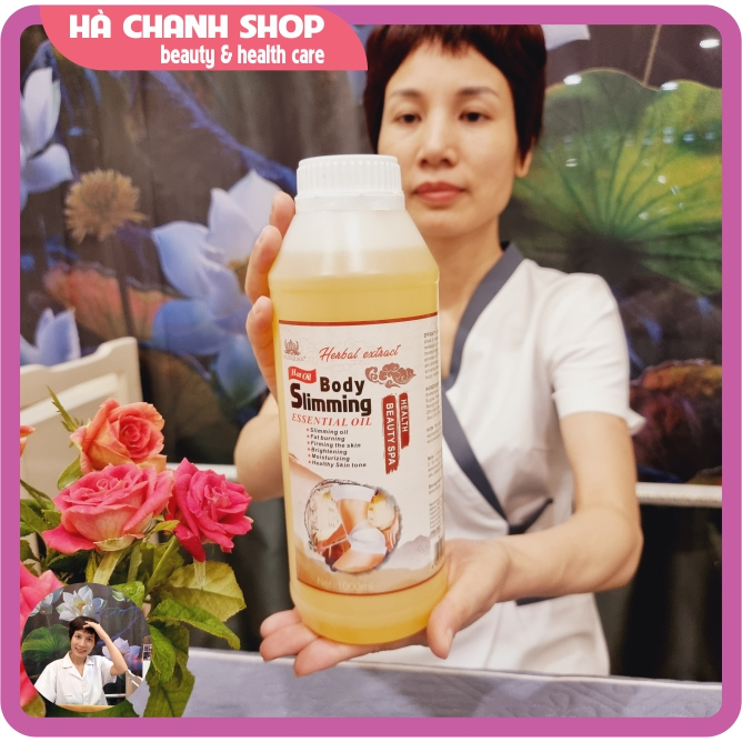 Dầu Massage Giảm Béo Dầu Nóng Tan Mỡ 1000ml OUBIQUAN Slimming Oil Mát Xa Giảm Mỡ Bụng Làm Săn Chắc Và Dưỡng Ẩm Da