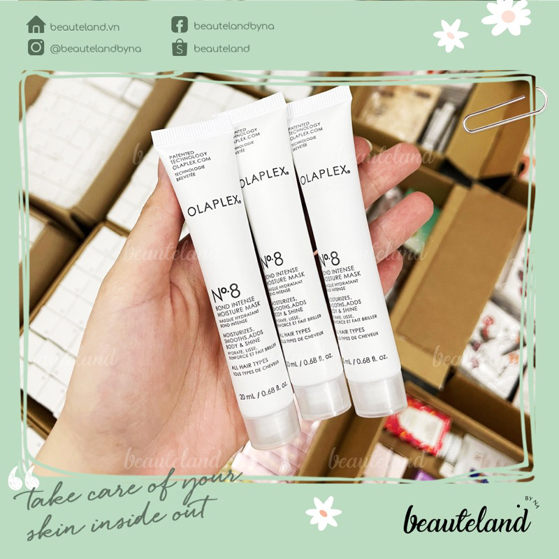 [Minisize] Mặt nạ dưỡng ẩm cho tóc Olaplex No.8 20ml