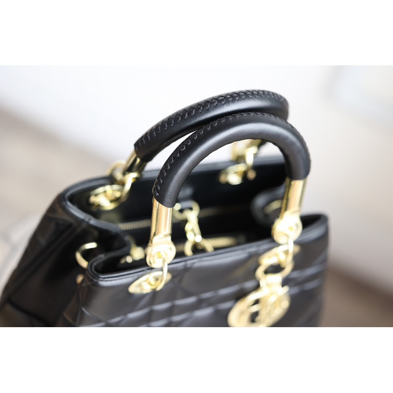 Túi quai xacha Di.or bản super chất liệu da thật kích thước 24cm fullbox