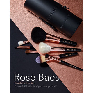Set 7 cọ trang điểm Morphe Rose Baes 7 Piece Mini Brush Collection