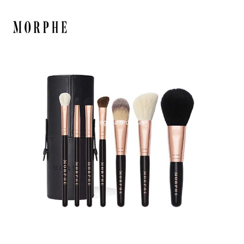 Set 7 cọ trang điểm Morphe Rose Baes 7 Piece Mini Brush Collection