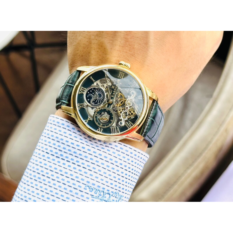 Đồng hồ nam dây da Thomas Earnshaw ES-8006-09