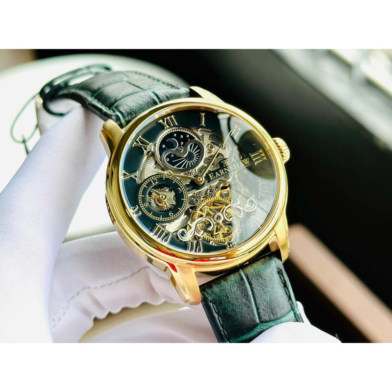 Đồng hồ nam dây da Thomas Earnshaw ES-8006-09
