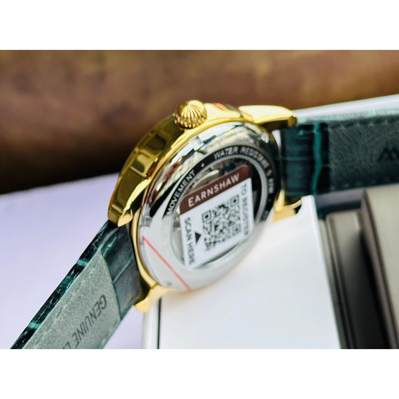 Đồng hồ nam dây da Thomas Earnshaw ES-8006-09