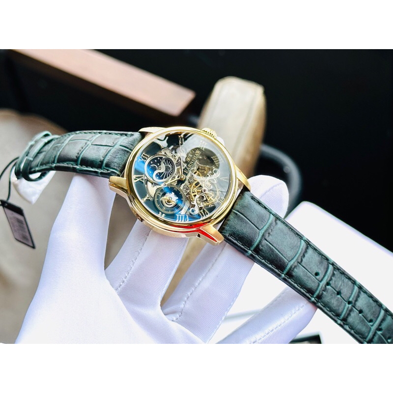 Đồng hồ nam dây da Thomas Earnshaw ES-8006-09