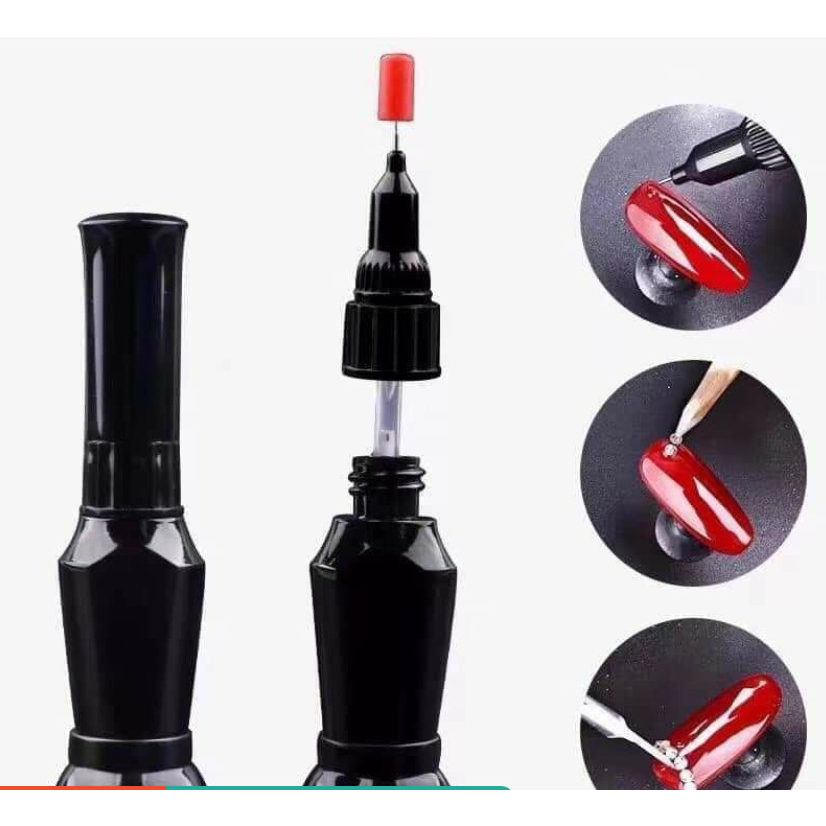 Bút gel đính đá gắn móng siêu chắc, phụ kiện làm móng