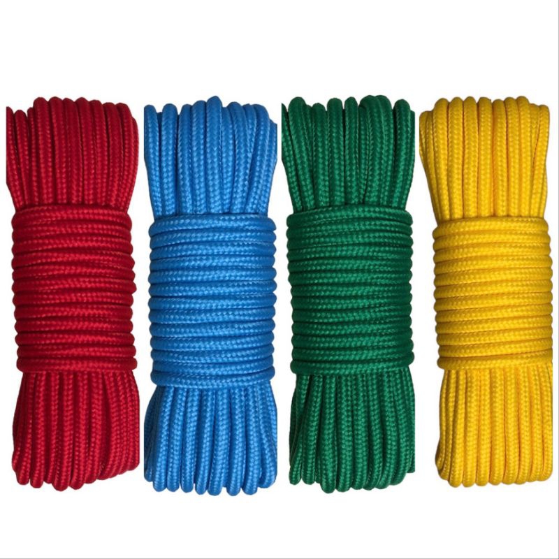 10 mét - Dây Dù 5mm tròn có lõi mịn êm tay chắc bền dùng căng lều, macrame , trang trí, cố định đồ vật