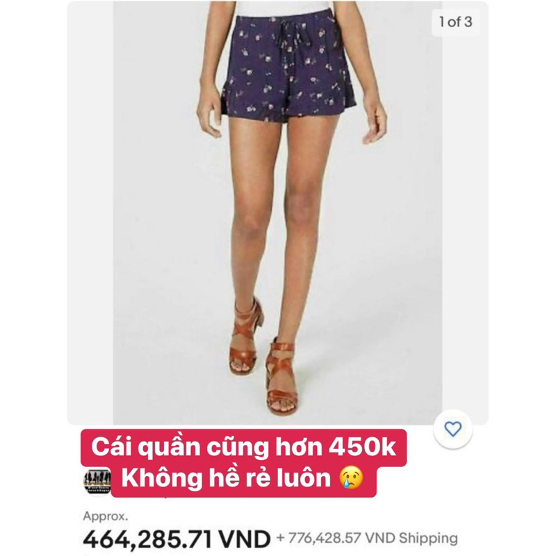 Quần Đùi Bèo Lẻ Bebop Dư Xịn