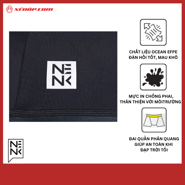 Quần Bỉm Đỏ Chuyên Dụng Đạp Xe NENK SEAN