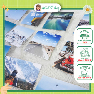 Set 11 post card thẻ giấy hình bầu trời trong xanh Postcard Sky Blue start22_shop