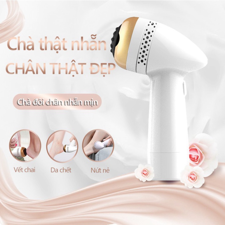 Máy chà gót chân JUSUKE động cơ mạnh mẽ pin dung lượng cao bảo hành 1 năm